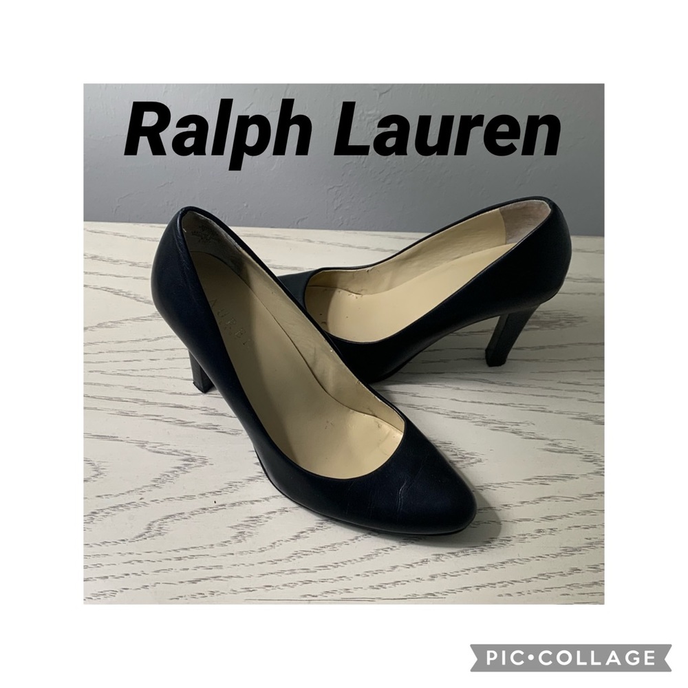 Lauren Ralph Lauren Round Toe High Heel Shoes